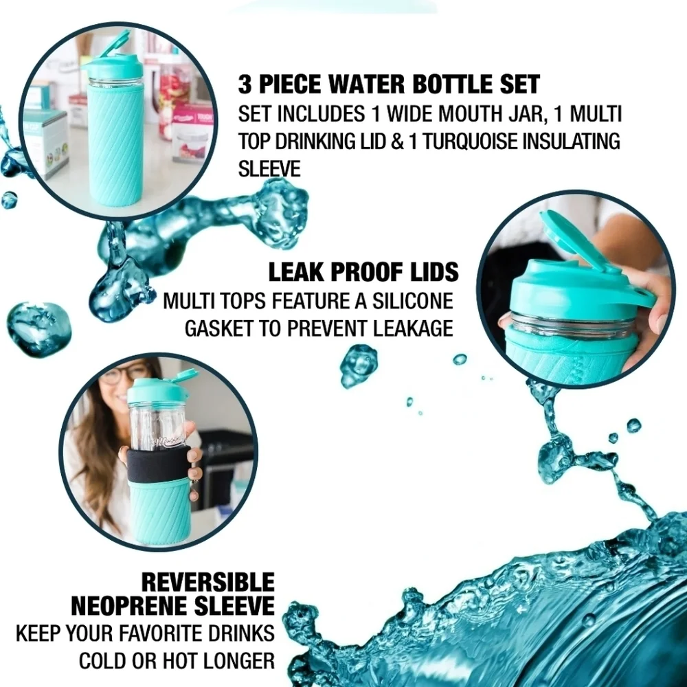 Masontops Mason Jar Hydration Kit - Picture 3 of 5